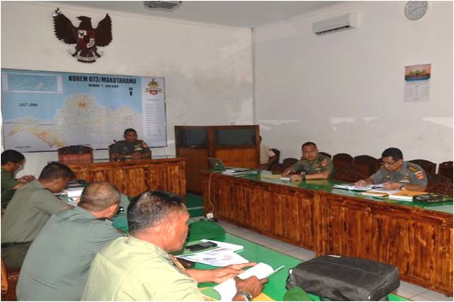 Korem Salatiga Perkuat Pengamanan Wilayahnya